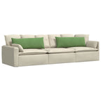 Cuscini da Divano 2 pcs Verde chiaro 120 x 40 cm