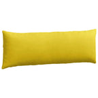 Cuscini da Divano 2 pcs Giallo 120 x 40 cm Tessuto in Cords
