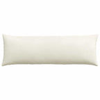 Cuscini da Divano 2 pcs Crema 120 x 40 cm Tessuto in Cords