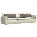 Cuscini da Divano 2 pcs Grigio chiaro 120 x 40 cm