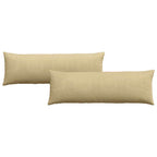 Cuscini da Divano 2 pcs Grigio Verde 120 x 40 cm