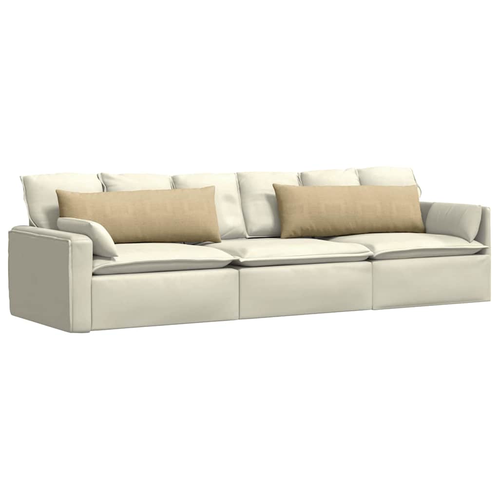 Cuscini da Divano 2 pcs Grigio Verde 120 x 40 cm