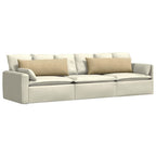 Cuscini da Divano 2 pcs Grigio Verde 120 x 40 cm