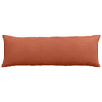 Cuscini da Divano 2 pcs Rosso Arancio 120 x 40 cm