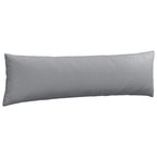 Cuscini da Divano 2 pcs Grigio chiaro 145 x 40 cm Tessuto