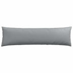Cuscini da Divano 2 pcs Grigio chiaro 145 x 40 cm Tessuto