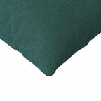 Cuscini da Divano 2 pcs Verde Scuro 145 x 40 cm Tessuto