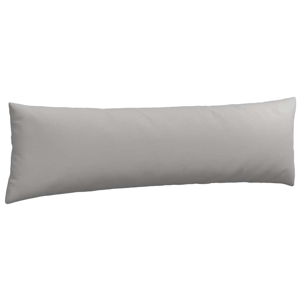 Cuscini da Divano 2 pcs Grigio Nuvola 145 x 40 cm Tessuto