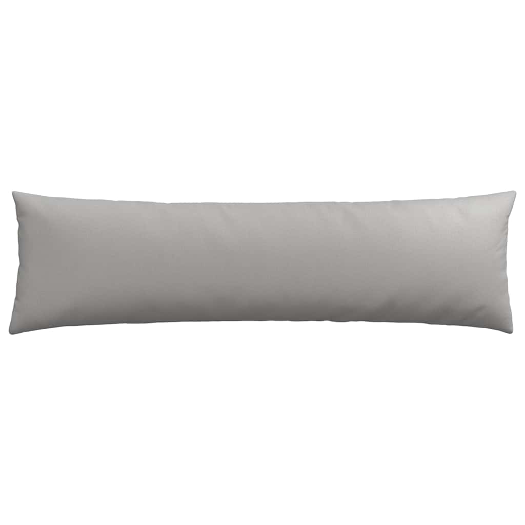 Cuscini da Divano 2 pcs Grigio Nuvola 145 x 40 cm Tessuto