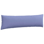 Cuscini da Divano 2 pcs Blu jeans 145 x 40 cm Tessuto