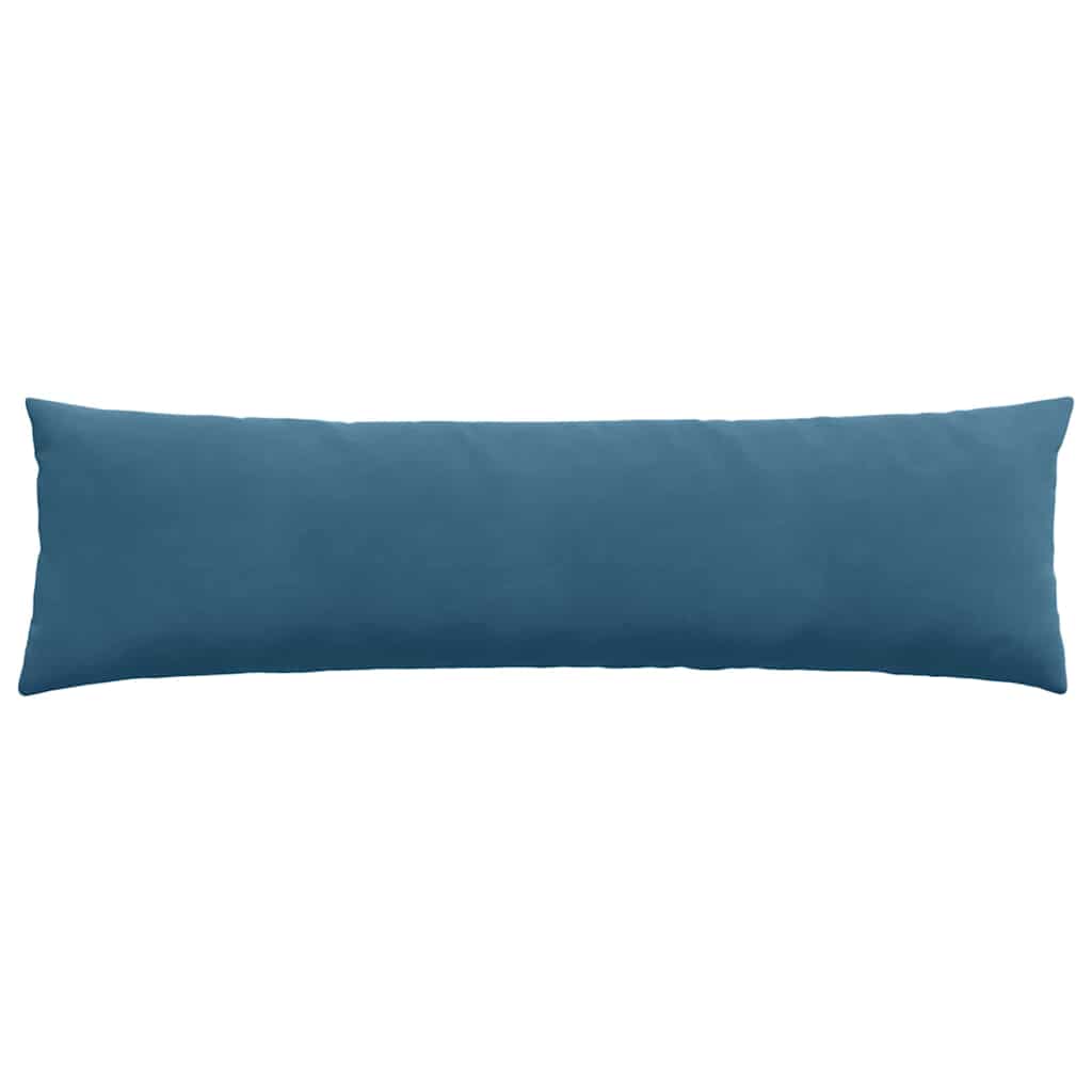 Cuscini da Divano 2 pcs Blu 145 x 40 cm Tessuto in Cords