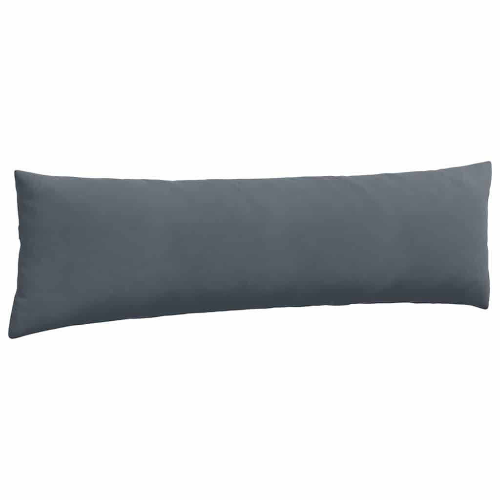 Cuscini da Divano 2 pcs Grigio scuro 145 x 40 cm