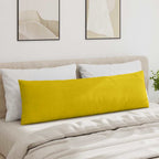 Cuscini da Divano 2 pcs Giallo 145 x 40 cm Tessuto in Cords