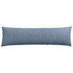 Cuscini da Divano 2 pcs Blu 145 x 40 cm Tessuto in Cords