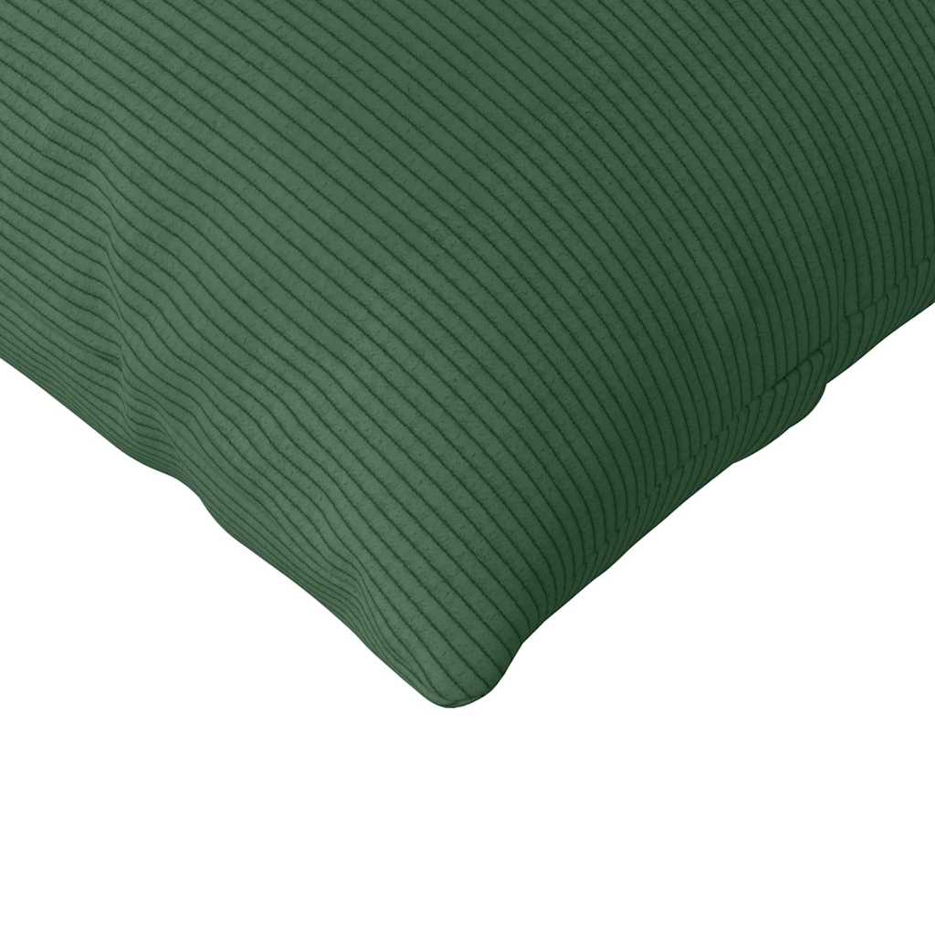 Cuscini da Divano 2 pcs Verde Scuro 145 x 40 cm