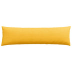 Cuscini da Divano 2 pcs Giallo Chiaro 145 x 40 cm