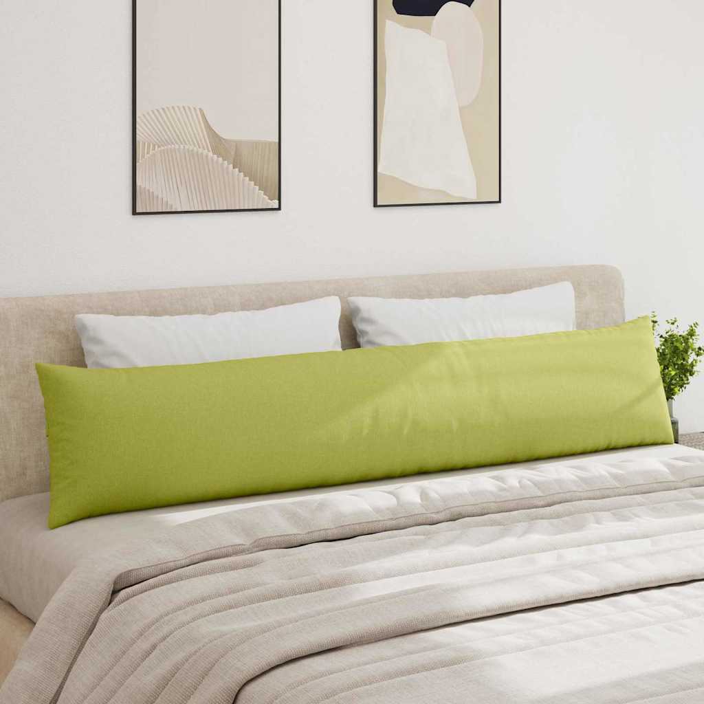 Cuscini da Divano 2 pcs Verde chiaro 200 x 40 cm Tessuto