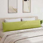 Cuscini da Divano 2 pcs Verde chiaro 200 x 40 cm Tessuto