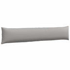 Cuscini da Divano 2 pcs Grigio Nuvola 200 x 40 cm Tessuto