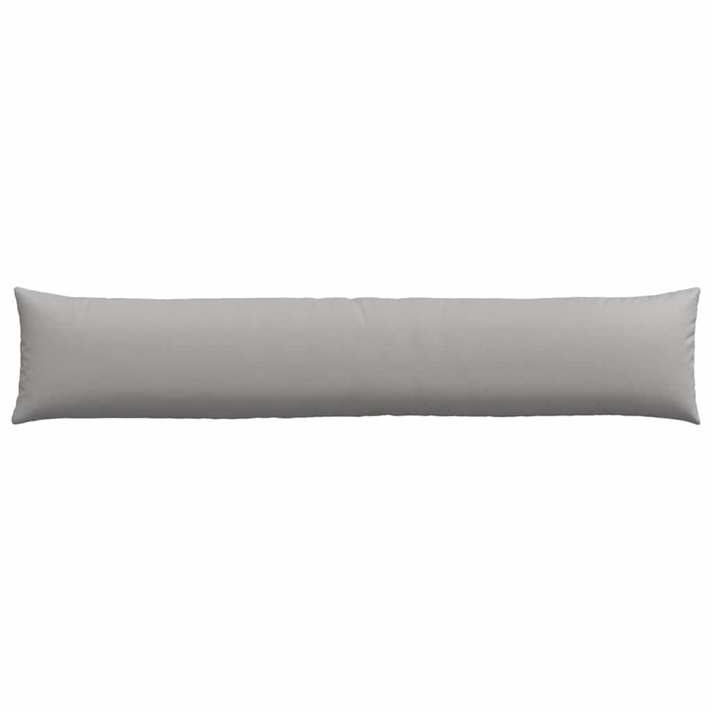 Cuscini da Divano 2 pcs Grigio Nuvola 200 x 40 cm Tessuto