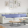 Cuscini da Divano 2 pcs Blu jeans 200 x 40 cm Tessuto