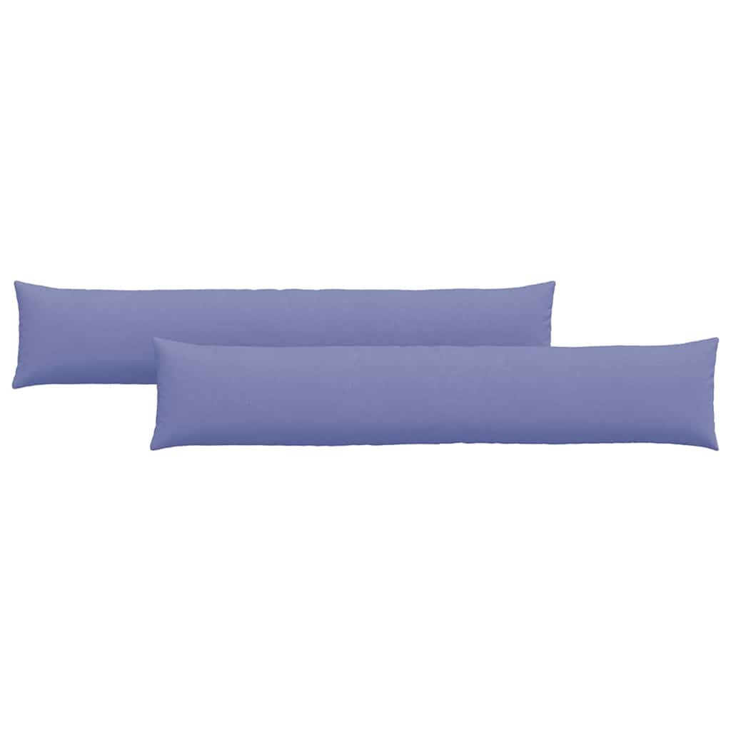 Cuscini da Divano 2 pcs Blu jeans 200 x 40 cm Tessuto