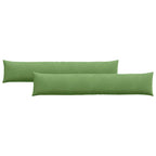 Cuscini da Divano 2 pcs Verde chiaro 200 x 40 cm