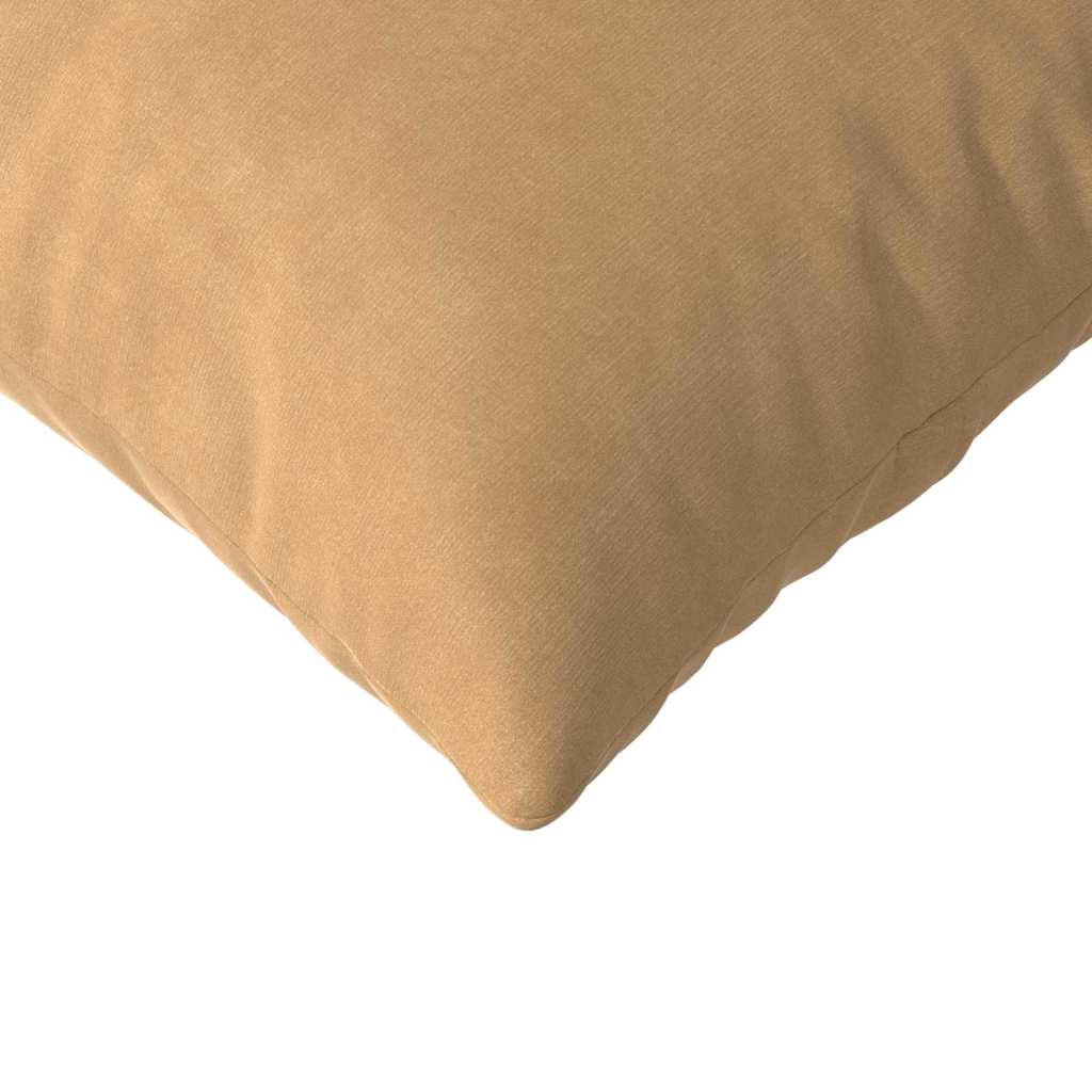 Cuscini da Divano 2 pcs Marrone 200 x 40 cm Tessuto in Cords