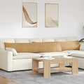 Cuscini da Divano 2 pcs Marrone 200 x 40 cm Tessuto in Cords