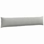 Cuscini da Divano 2 pcs Grigio chiaro 200 x 40 cm Tessuto