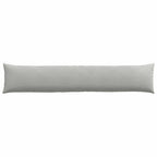 Cuscini da Divano 2 pcs Grigio chiaro 200 x 40 cm Tessuto