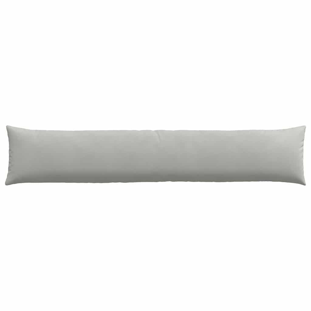 Cuscini da Divano 2 pcs Grigio chiaro 200 x 40 cm Tessuto