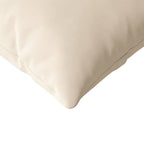 Cuscini da Divano 2 pcs Beige 200 x 40 cm Tessuto