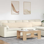 Cuscini da Divano 2 pcs Beige 200 x 40 cm Tessuto
