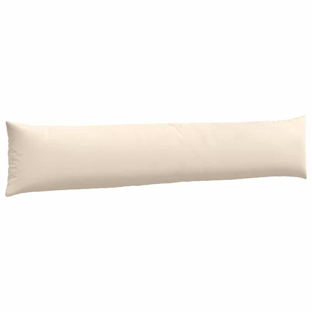 Cuscini da Divano 2 pcs Beige 200 x 40 cm Tessuto