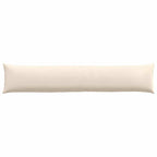 Cuscini da Divano 2 pcs Beige 200 x 40 cm Tessuto
