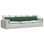 Cuscini da Divano 2 pcs Verde Scuro 200 x 40 cm
