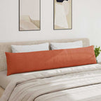 Cuscini da Divano 2 pcs Rosso Arancio 200 x 40 cm