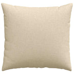 Cuscini da Divano 2 pcs Crema 45 x 45 cm Tessuto