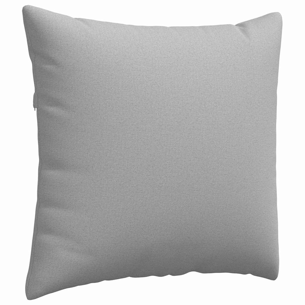 Cuscini da Divano 2 pcs Grigio Nuvola 45 x 45 cm Tessuto