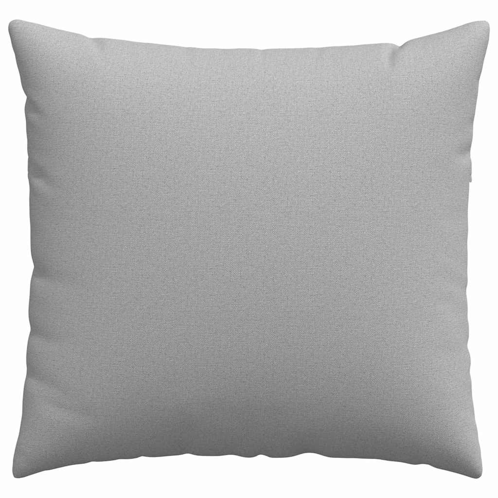 Cuscini da Divano 2 pcs Grigio Nuvola 45 x 45 cm Tessuto