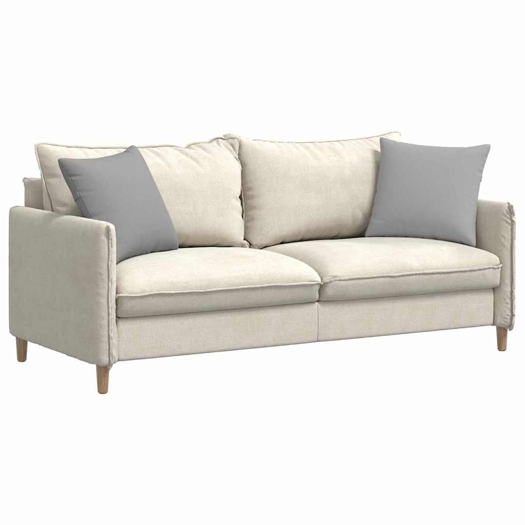 Cuscini da Divano 2 pcs Grigio Nuvola 45 x 45 cm Tessuto