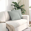 Cuscini da Divano 2 pcs Grigio chiaro 45 x 45 cm