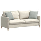 Cuscini da Divano 2 pcs Grigio chiaro 45 x 45 cm