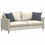 Cuscini da Divano 2 pcs Grigio scuro 45 x 45 cm