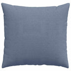 Cuscini da Divano 2 pcs Blu 45 x 45 cm Tessuto in Cords