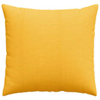 Cuscini da Divano 2 pcs Giallo Chiaro 45 x 45 cm