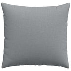 Cuscini da Divano 2 pcs Grigio chiaro 50 x 50 cm Tessuto