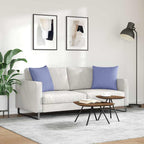 Cuscini da Divano 2 pcs Blu jeans 50 x 50 cm Tessuto