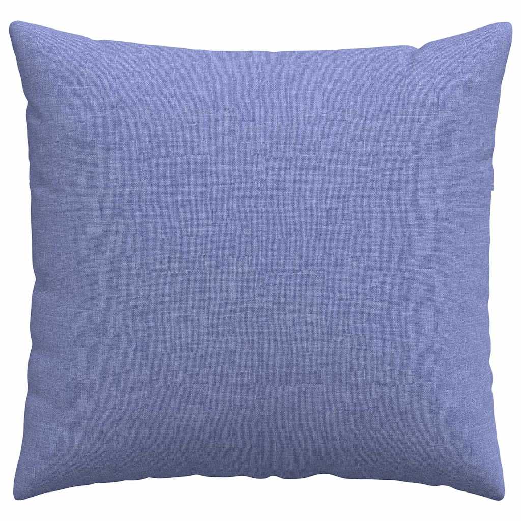Cuscini da Divano 2 pcs Blu jeans 50 x 50 cm Tessuto